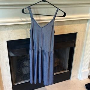 Size S navy/white knit dress. Worn once. Listing # 407